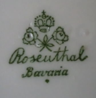 dating rosenthal porcelain marks